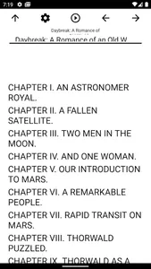 Book, Daybreak: A Romance of a screenshot 0