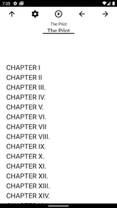 Book, The Pilot screenshot 0