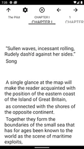 Book, The Pilot screenshot 1