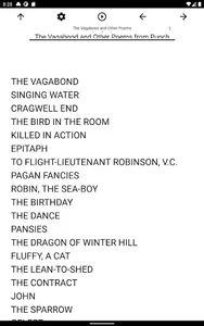 Book, The Vagabond and Other P screenshot 2