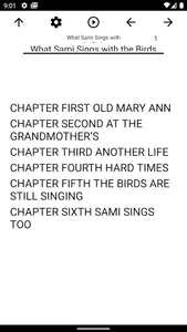 Book, What Sami Sings with the screenshot 0