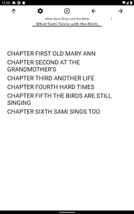 Book, What Sami Sings with the screenshot 2