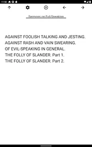 Book, Sermons on Evil-Speaking screenshot 2