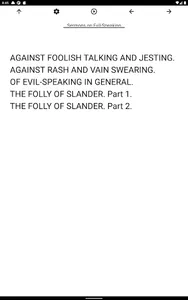 Book, Sermons on Evil-Speaking screenshot 4