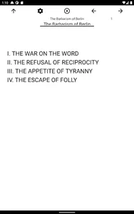 Book, The Barbarism of Berlin screenshot 2