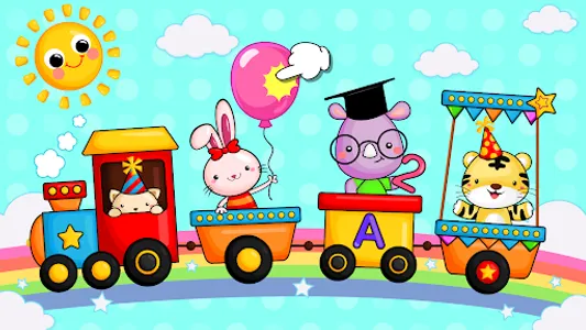 Balloon Pop Kids Learning Game screenshot 0