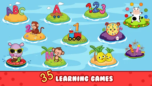 Balloon Pop Kids Learning Game screenshot 2