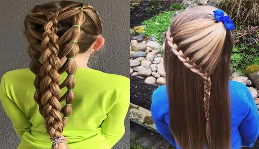 Peinados Con Trenzas Para Niña screenshot 14