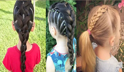 Peinados Con Trenzas Para Niña screenshot 21