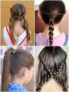 Peinados Con Trenzas Para Niña screenshot 4