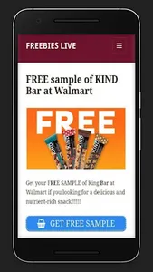 Freebies Live - Samples, Deals screenshot 0