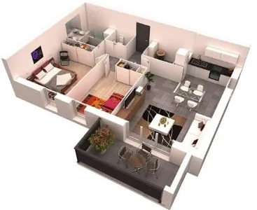 Free 3D Home Plans screenshot 1