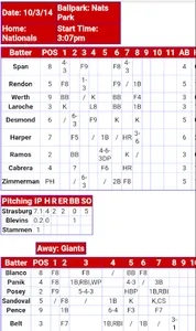 RTI Baseball Scorebook screenshot 0