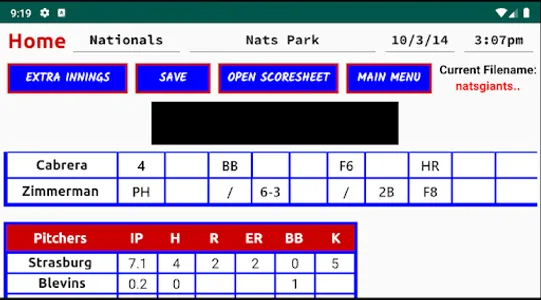 RTI Baseball Scorebook screenshot 4