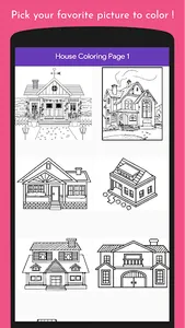 ColorFun: House Coloring Book screenshot 0
