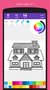 ColorFun: House Coloring Book screenshot 12