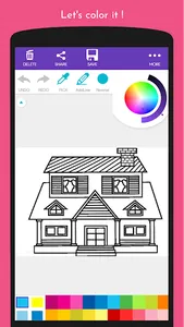 ColorFun: House Coloring Book screenshot 17