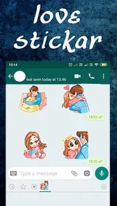Love stickers screenshot 4