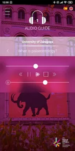 Audio guide of the MCNUZ screenshot 3