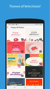 Birthday Cards Greeting Maker: screenshot 4