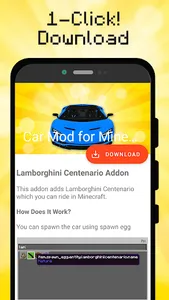 Car Mod - Lamborghini Addon fo screenshot 3