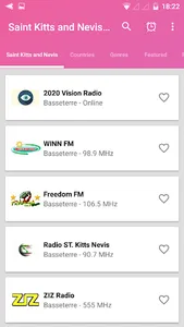 All Saint Kitts and Nevis Radi screenshot 0