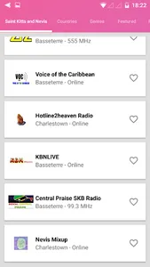 All Saint Kitts and Nevis Radi screenshot 2