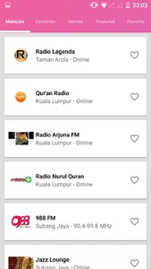 All Malaysia Radio Live Free screenshot 3