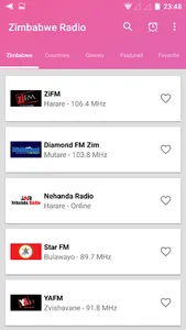 All Zimbabwe Radio Live Free screenshot 0