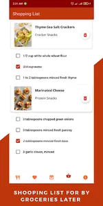 Snacks Recipes: Healthy Low Ca screenshot 5