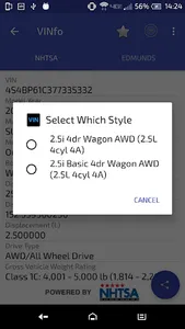 VINfo Vin Decoder Scanner screenshot 2