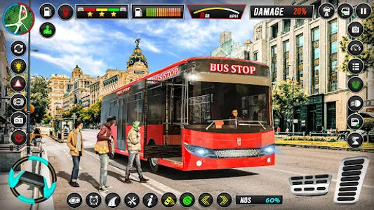 US Bus Driving: City Routes screenshot 16
