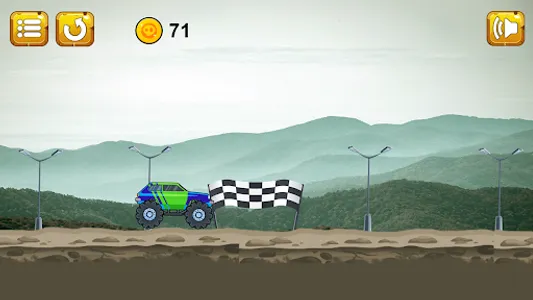 Jul Monster Truck Racing screenshot 0