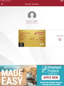 Fremont FCU Cards screenshot 6