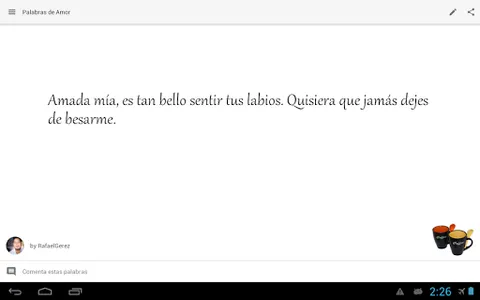 Palabras de Amor screenshot 10