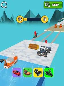 Epic Car Transform Race screenshot 13