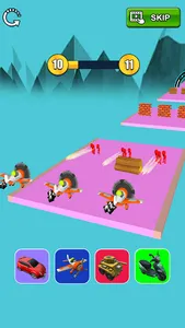 Epic Car Transform Race screenshot 18