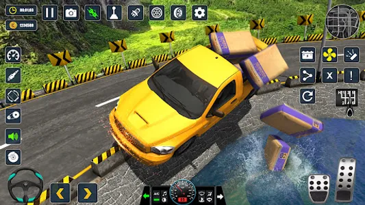 Offroad Pickup Truck Cargo Sim screenshot 15