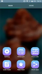 Candy Sweet Cupcake ScreenLock screenshot 3