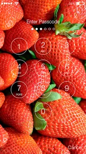 Strawberry Sweet Yummy Theme S screenshot 1