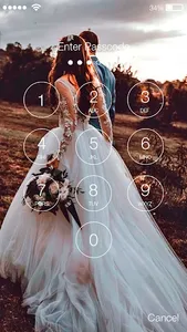 Wedding Dress Bride Theme Wall screenshot 1