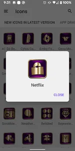 Purple Lakeshow icon pack screenshot 1