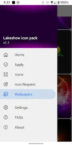 Purple Lakeshow icon pack screenshot 2