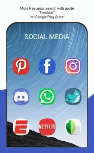 OneUi Vangoghe icon pack screenshot 2