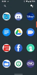Pixel VanGoghe icon pack screenshot 4