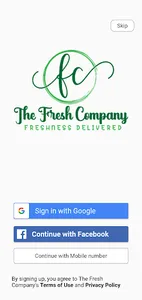 The Fresh Company-Online Groce screenshot 1