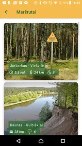 Camping routes screenshot 1