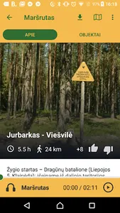 Camping routes screenshot 2