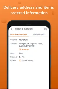 FreshMart Delivery Partner screenshot 1