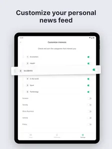 fresh - Daily news break app screenshot 7